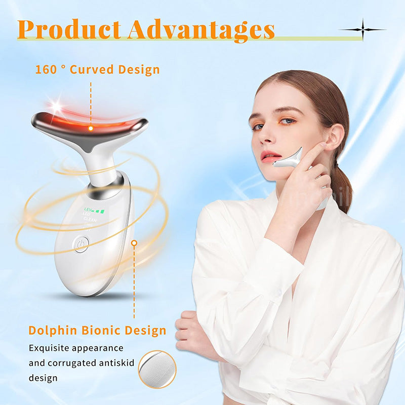 Anti Wrinkle Facial Massager - 7 Colors Skin Tightening