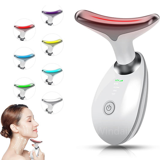 Anti Wrinkle Facial Massager - 7 Colors Skin Tightening